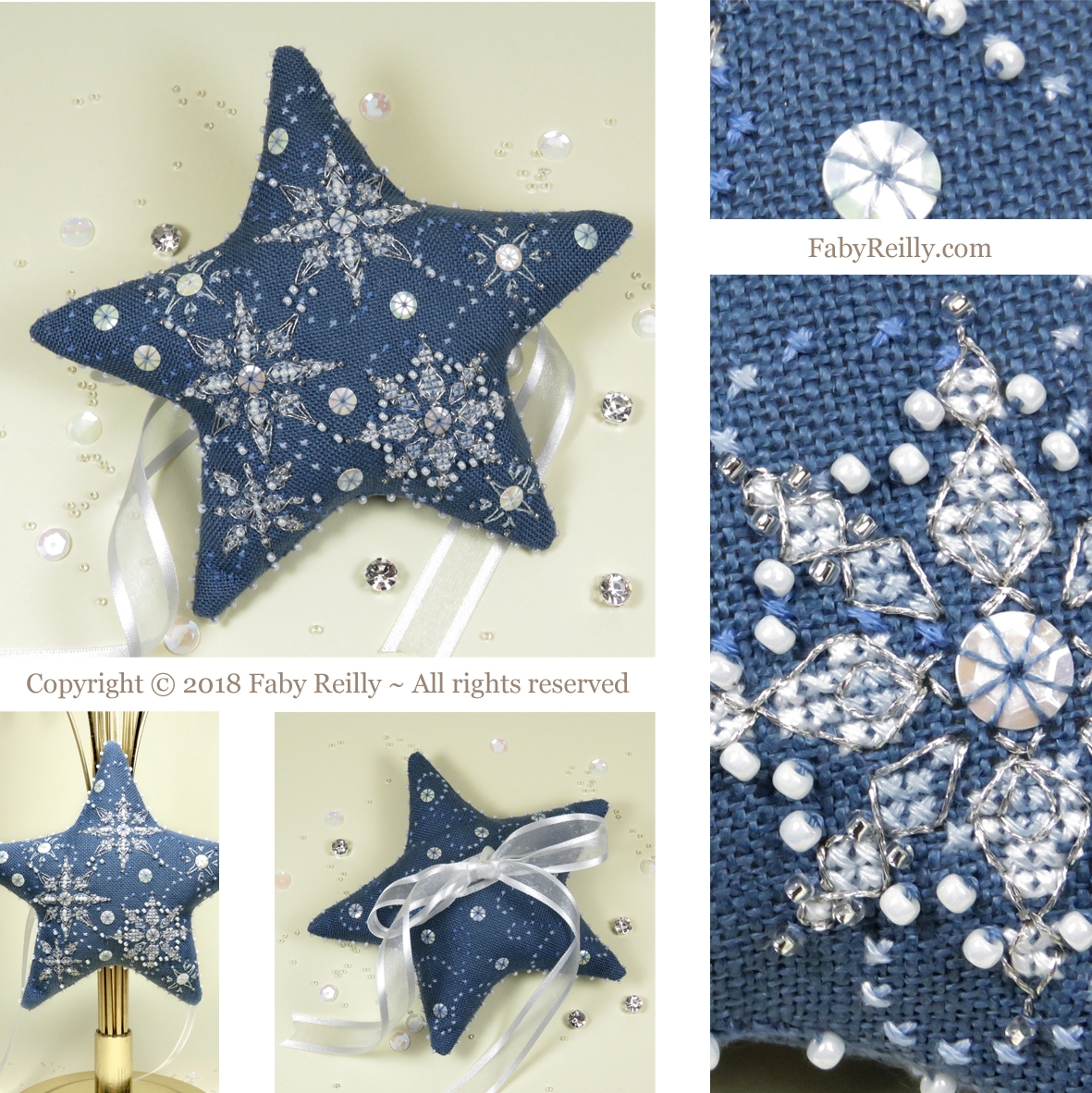 Etoile let it snow faby reilly designs