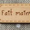 Fait Main BLD075 avec deux trous  Au P'tit Bonheur