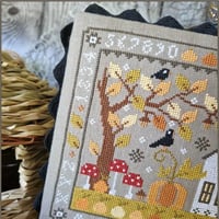 Fall in the garden automne au jardin fiche ou kit de point de croix crocette a gogo 3