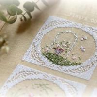 Fiche de broderie feerie de printemps 229 fleurs de lin