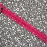 Fermeture 18 cm fuschia 1