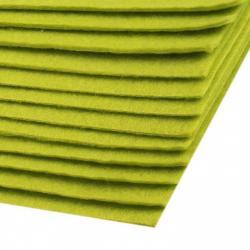 Feuille de Feutrine 20x30 cm Pomme Verte