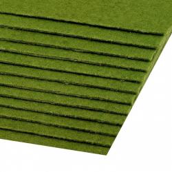Feuille de Feutrine 20x30 cm Vert Olive