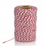 Ficelle bicolore rouge et blanc