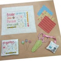 Fiche broderie accessoires broderie ft97 jardin prive