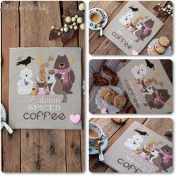 Fiche de broderie autumn spiced coffee madame chantilly 1