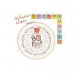 Fiche de broderie belier u004 lilipoints de la collection zodiaque 