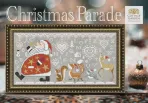 Fiche de broderie christmas parade cottage garden samplings
