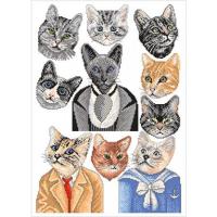 Fiche de broderie i love cats 088 lindner s kreuzstiche 3