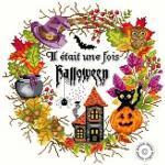 Fiche de broderie il etait une fois halloween r annick abrial