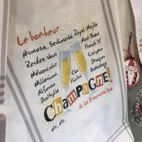 Fiche de broderie le champagne g046 de chez lilipoints 1