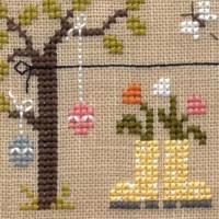 Fiche de broderie paques chez les gnomes ft99 jardin prive 1