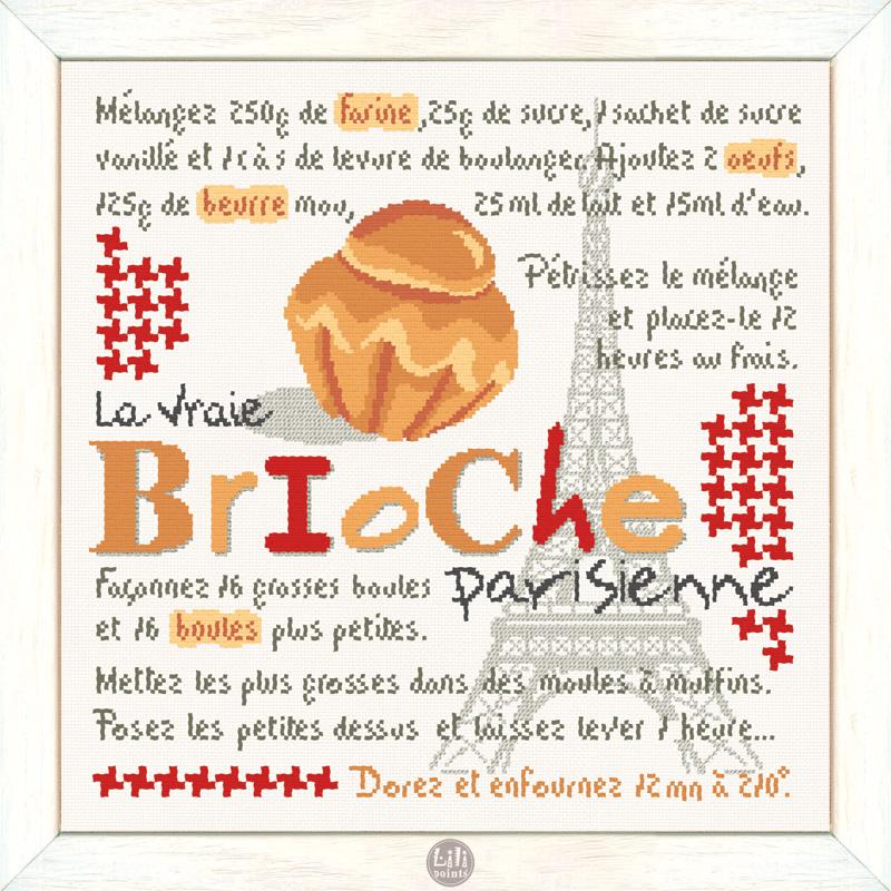 Fiche kits la brioche parisienne g054 lilipoints