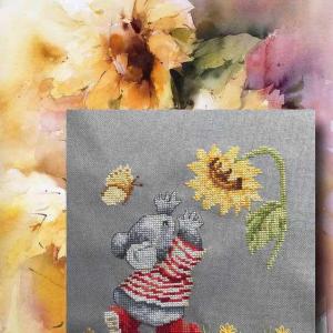 Fiche le soleil de mimi 1112 au fil de martine