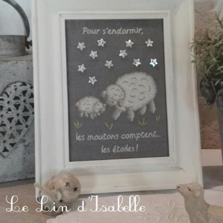 Fiche Mouton et Etoiles Le Lin d'Isabelle
