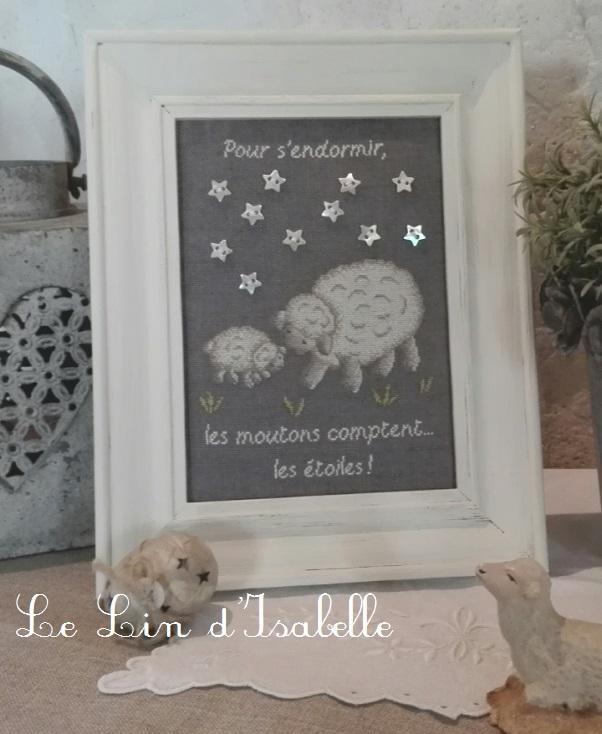 Fiche mouton et etoiles le lin d isabelle
