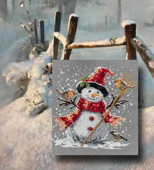 Fiche ou kit de broderie bourrasque 1148 au fil de martine