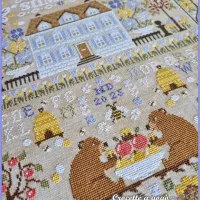 Fiche ou kit de point de croix summer sampler crocette a gogo 5