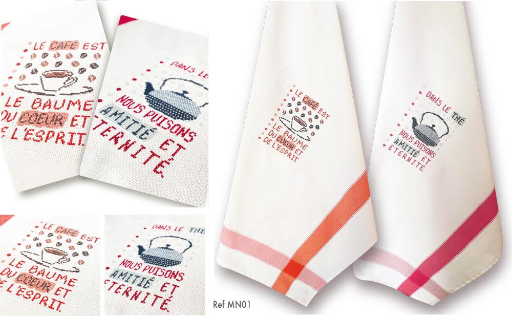Fiche ou kits de points de croix le the et le cafe mn01 lilipoints 2