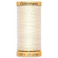 Fil à Bâtir 100% Coton 500m Coloris Gutermann Ecru 919