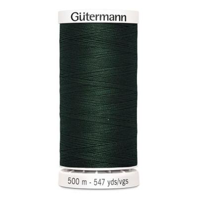 Fil à Coudre 100% Polyester 500m Coloris Vert Bouteille 472 Guttermannann