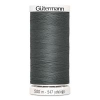 Fil à Coudre 100% Polyester 500m Coloris Gris Foncé 701 Gutermann