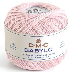 Fil Crochet BABYLO  147D/10 DMC Coloris 818