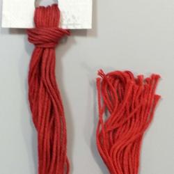 Fils à broder ATALIE - couleur Rouge A