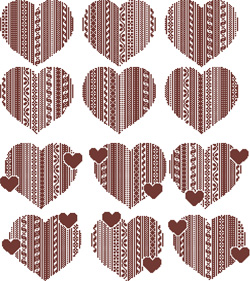 Fil rouge x petits coeurs fro10 alice and co