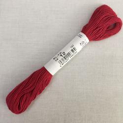Echevette Sashiko Rouge 20 Mètres Col. 12