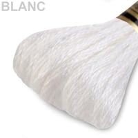 Fils a broder dmc moulines blanc art 117mc