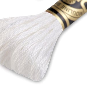 Fils a broder dmc moulines blanc art 117mc