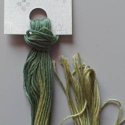 Fils à broder ATALIE - couleur Avocat