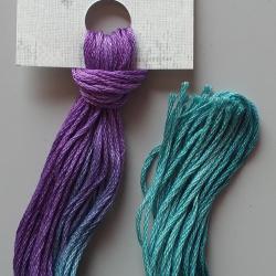 Fils à broder ATALIE - couleur Iris