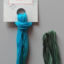 Fils à broder ATALIE - couleur Océan