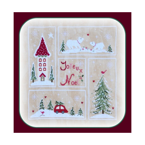 Fleurs de lin fiche noel enchante