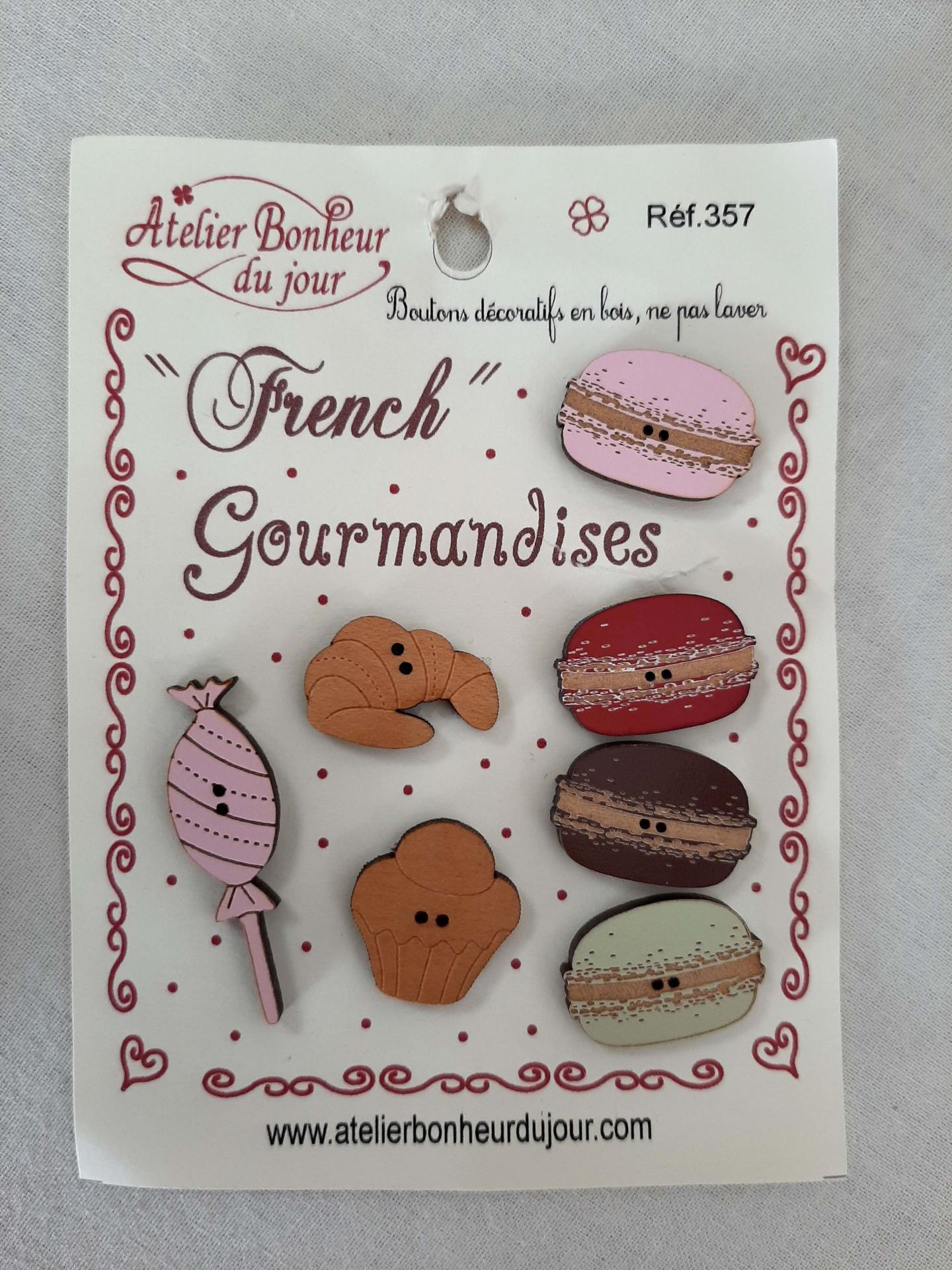 French gourmandises atelier bonheur du jour