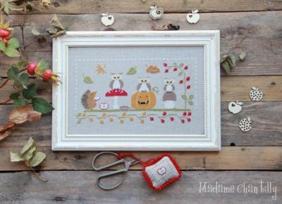 Funny autumn drole automne madame chantilly