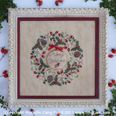 Guirlande de noel de robin a71
