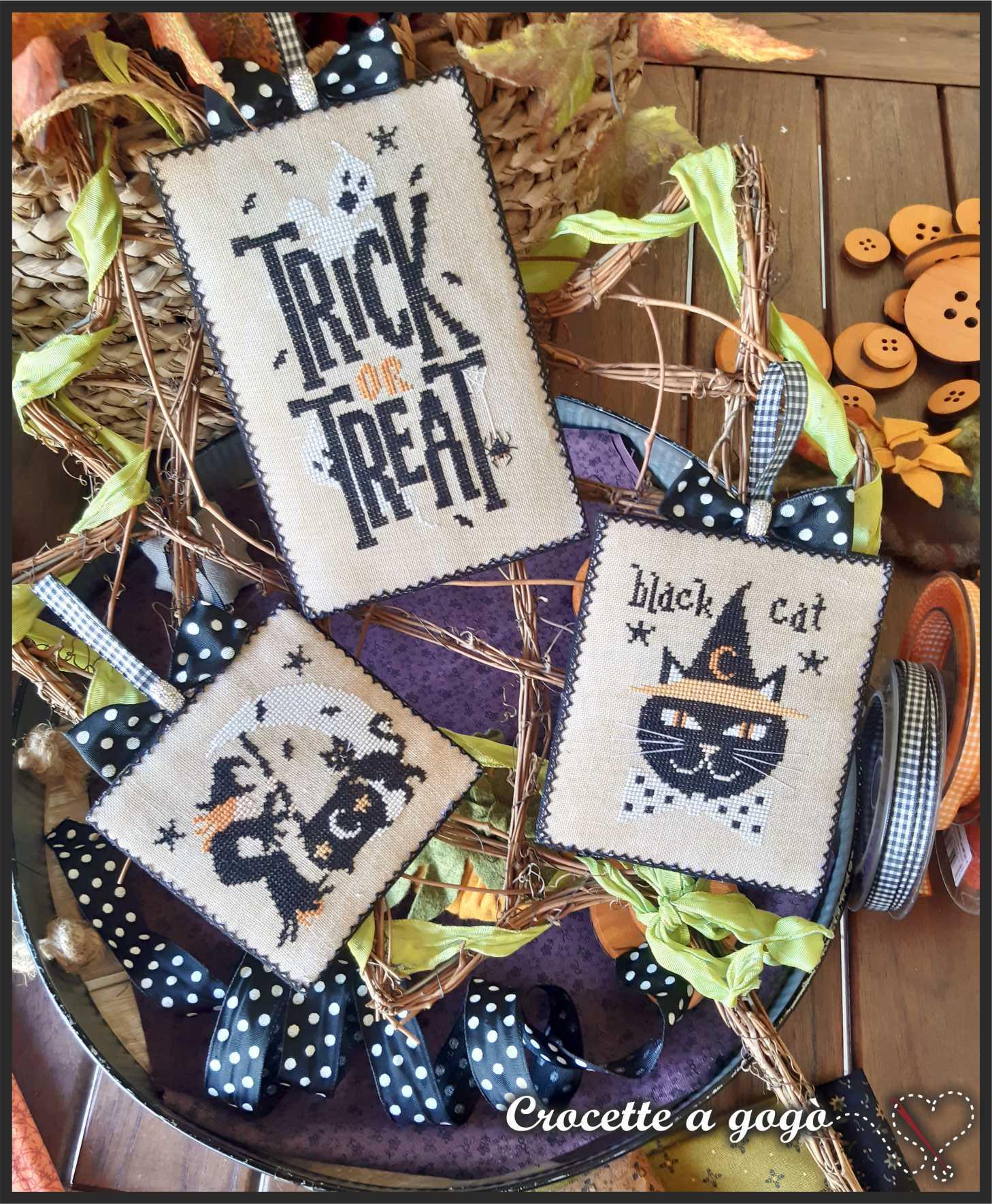 Halloween black set1