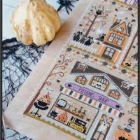 Halloween in citta fiche de point de croix crocette a gogo 4