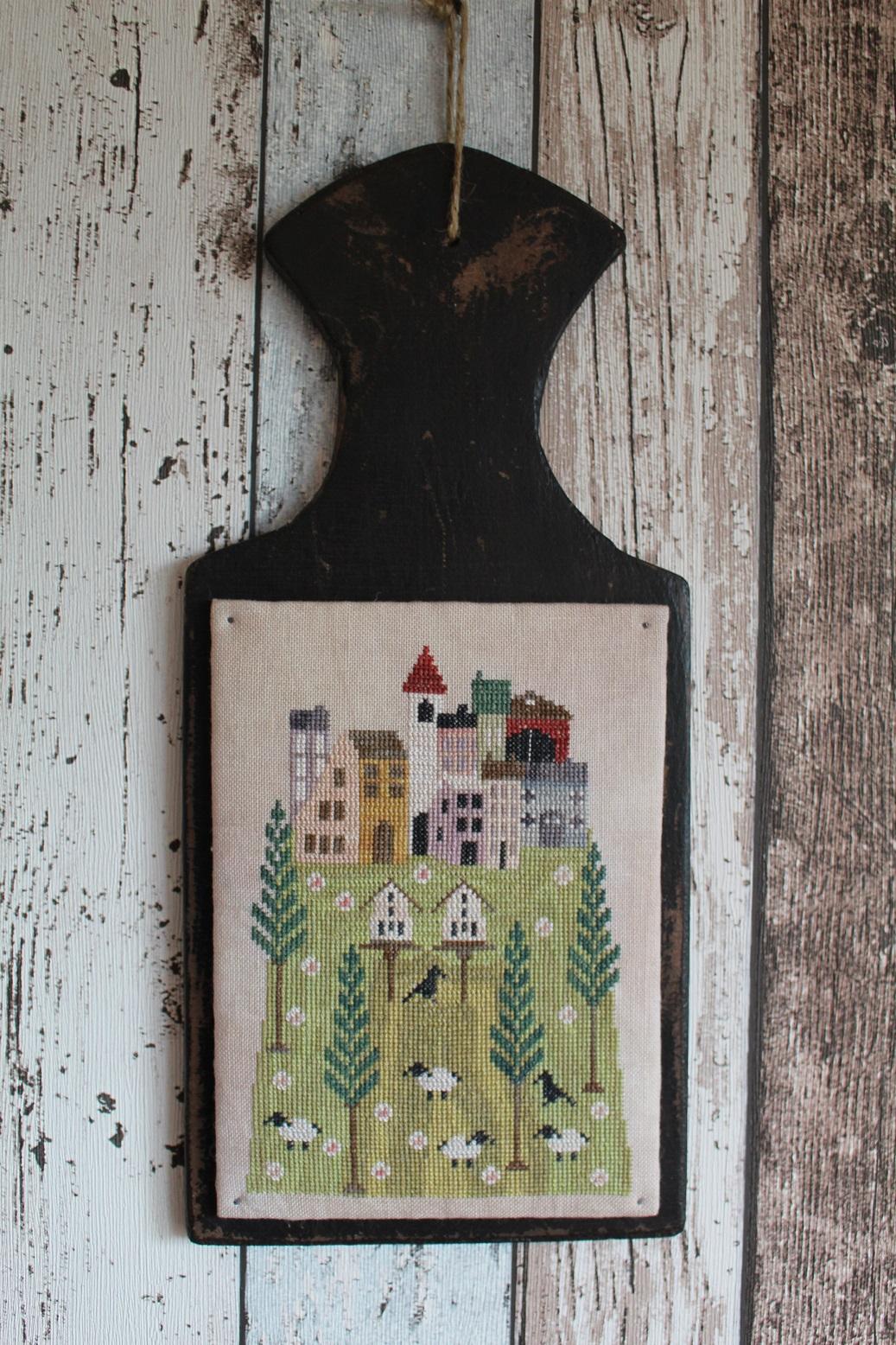 Hilltop village in spring 1916 stiltles 1