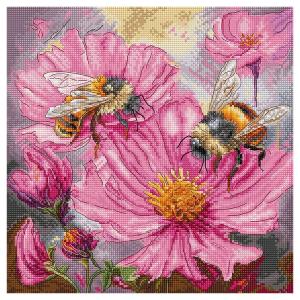 Honey blooms fleurs de miel kit de point de croix letistitch sletil9933
