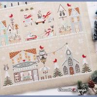 Inverno in citta fiche de point de croix crocette a gogo 4