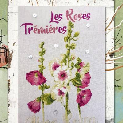 Les Roses Trémières ISA29 Isabelle Haccourt Vautier
