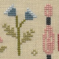 J aime broder ft122 fiche ou kit de point de croix de broderie jardin prive 4