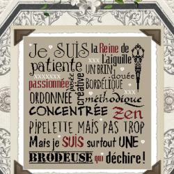 Je suis brodeuse BDN32 Isabelle Haccourt Vautier