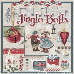 Jingle bells fiche broderie madame la fee