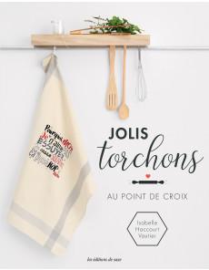 Jolis torchons au point de croix