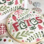 Joyeuses fetes n043 lilipoints fiche broderie